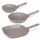 Berlinger Haus Taupe Collection 3 részes serpenyő szett 20-24-28 cm (BH8109) 