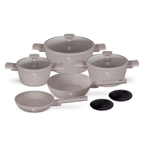 Berlinger Haus Taupe Collection 10 részes edénykészlet (BH8110) 