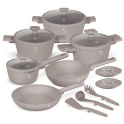   Berlinger Haus Taupe Collection 15 részes edénykészlet (BH8111N)