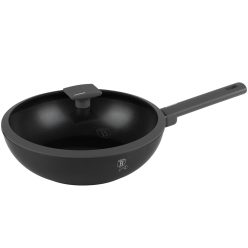   Berlinger Haus Antracit Collection wok fedővel 28 cm (BH8124)