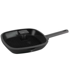   Berlinger Haus Antracit Collection grill serpenyő fedővel 28 cm (BH8127)
