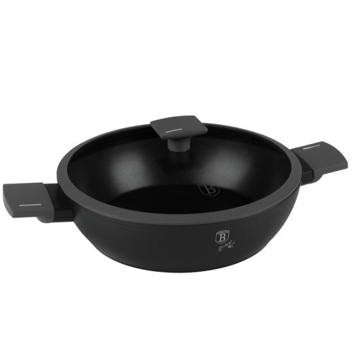 Berlinger Haus Antracit Collection alacsony edény fedővel 28 cm (BH8128)