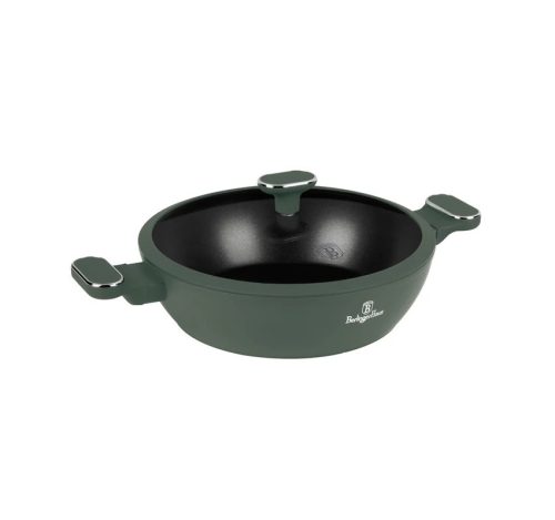 Berlinger Haus Matte Green Collection wok fedővel 28 cm (BH8163) 