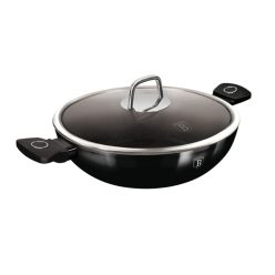   Berlinger Haus Black Vantage Collection wok fedővel 30 cm (BH8219)