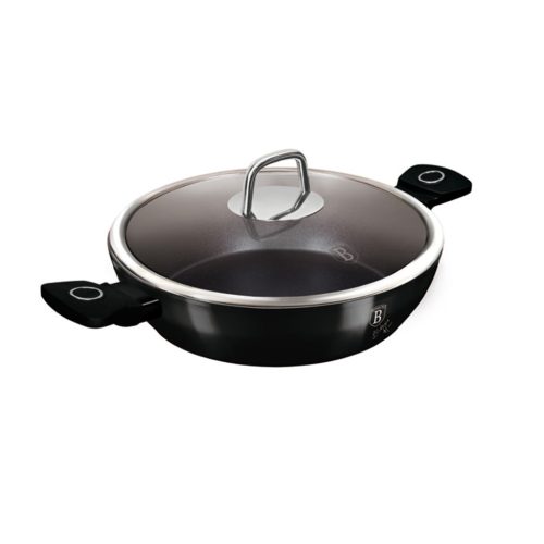 Berlinger Haus Black Vantage Collection alacsony edény fedővel 30 cm (BH8223)