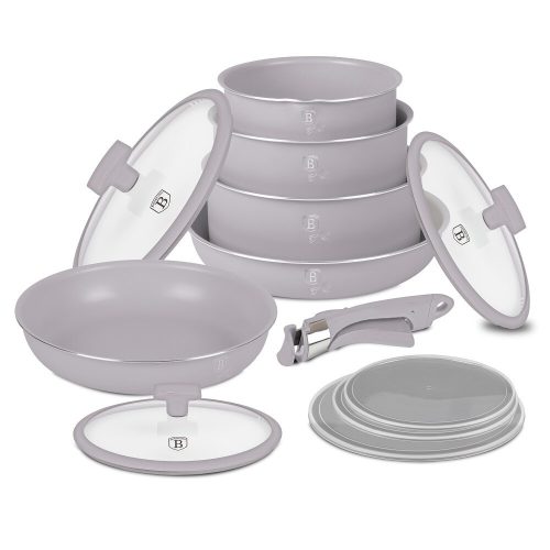 Berlinger Haus Taupe Collection 12 részes edénykészlet (BH8251)