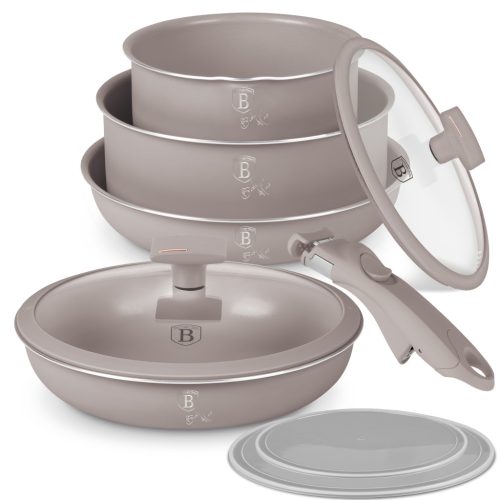 Berlinger Haus Taupe Collection 9 részes edénykészlet (BH8255)