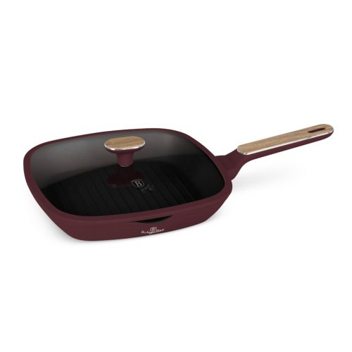 Berlinger Haus Leonardo Nordic Collection grill serpenyő fedővel 28 cm (BH8298) 