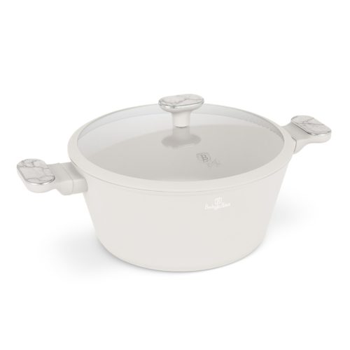 Berlinger Haus Sahara Marbie Collection edény fedővel 28 cm (BH8397) 