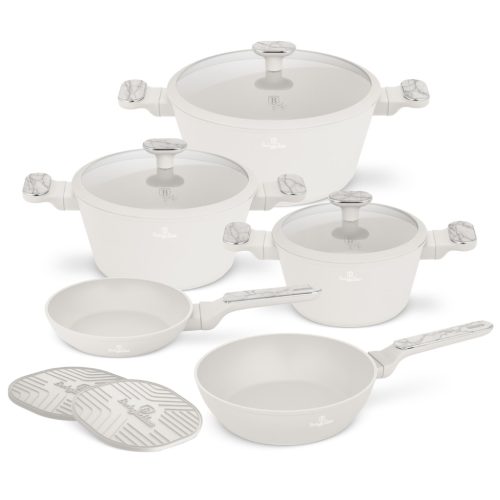 Berlinger Haus Sahara Marbie Collection 10 részes edénykészlet (BH8400)