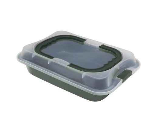 Berlinger Haus Matte Green Collection tepsi fedővel 36,5 x 24,5 cm (BH8637)