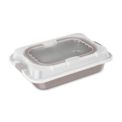   Berlinger Haus Taupe Collection tepsi fedővel 36,5 x 24,5 cm (BH8638) 
