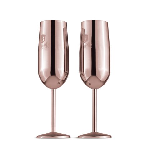 Berlinger Haus Taupe Collection 2 db-os fém pezsgőspohár készlet (BH8662)