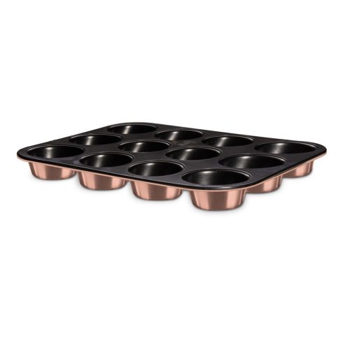 Berlinger Haus Metallic Line Rose Gold Collection 12 csészés muffin sütőforma (BH8671)