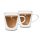 Berlinger Haus Matte Black 2 darabos üveg espresso csésze készlet (BH8772)
