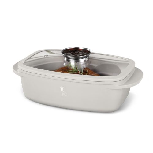 Berlinger Haus Sahara Collection pecsenyesütő fedővel és aroma gombbal 32 cm (BH8777)