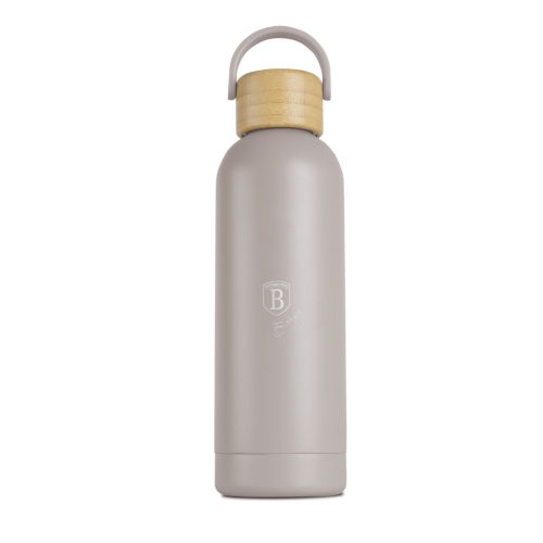 Berlinger Haus Taupe Collection duplafalú kulacs bambusz kupakkal 0,5 liter (BH8838) 