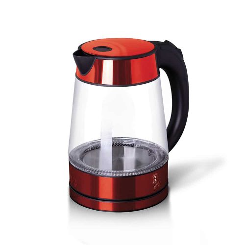 Berlinger Haus Metallic Line Burgundy elektromos üveg vízforraló 1,7 liter (BH9120)