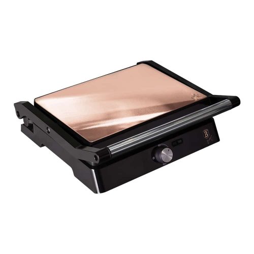 Berlinger Haus Metalic Line Rose Gold Collection elektromos grill, olajcsepegtetővel 2200 W (BH9135)