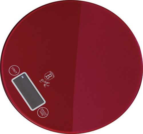 Berlinger Haus Metallic Line Burgundy konyhai mérleg 5 kg (BH9426) 
