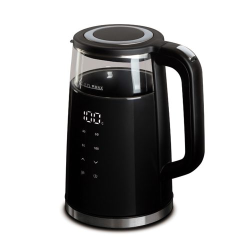 Berlinger Haus Matte Black Collection dupla falú elektromos vízforraló 1,7 liter (BH9476)