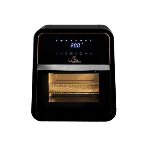 Berlinger Haus Black Rose Collection AirFryer átlátszó ablakkal 12 L (BH9549)