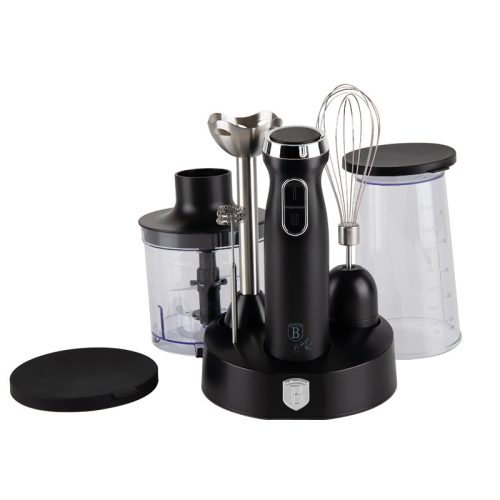Berlinger Haus Matte Black Collection 6 részes botmixer szett (BH9597)