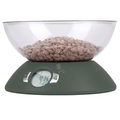   Berlinger Haus Matte Green Collection konyhai mérleg tállal 5 kg (BH9619)
