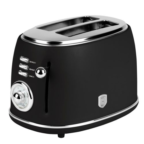 Berlinger Haus Matte Black Collection 2 szeletes kenyérpirító 850 W (BH9642)