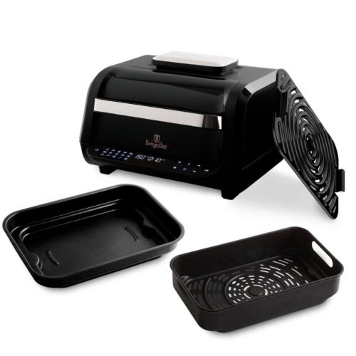 Berlinger Haus Black Rose Collection 16 az 1-ben forrólevegős grill 1700 W (BH9667)
