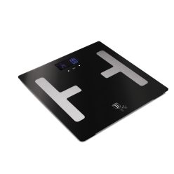   Berlinger Haus Matte Black testzsíranalizáló személymérleg 180 kg (BH8734)