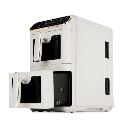 Berlinger Haus Sahara Collection dupla air fryer 11 literes 2 x 5,5 digitális olaj nélküli sütő (BH9803) 
