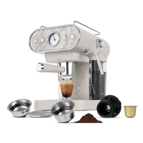 Berlinger Haus Sahara Marbie Collection digitális espresso kávéfőző 3 az 1-ben 950 W (BH9859) 