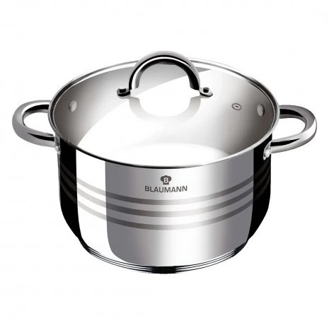 Blaumann Gourmet Line edény fedővel 7,6 liter (BL1022A) 