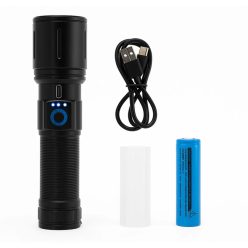 ThoLux akkumulátoros alumínium zseblámpa 100 W (BL606)