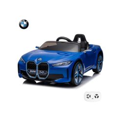   EKR Bmw I4 LIFT 12V 1 személyes elektromos gyermek kisautó kék (BMWI4)