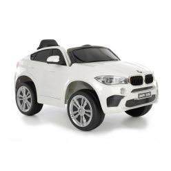   Hecht Bmw X6 1 személyes elektromos gyermek kisautó 12V 30 kg-ig Fehér (BMWX6WHITE) 