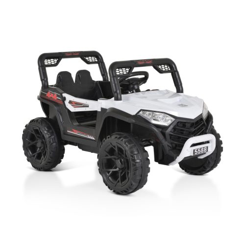 EKR Buggy 12V 1 személyes elektromos gyermek homokfutó fehér (BUGGYFEHER)
