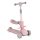 EKR Byox Checkmate 2 az 1-ben 3 kerekű gyermek roller üléssel, zene, fény 30-50 kg-ig pink (BYOXCHECKMATEP) 