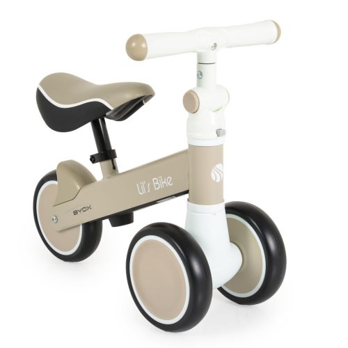 EKR Byox Lil’s Bike Mini 3 kerekű gyermek futóbicikli 25 kg-ig bézs (BYOXLILSBIKEMINIBEZS) 
