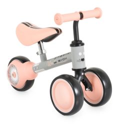   EKR Byox Wee Mini 3 kerekű gyermek futóbicikli világító hátsó kerékkel 20 kg-ig rózsaszín (BYOXWEEROZSASZIN)