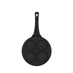   Berlinger Haus Matte Black Collection 4 lyukú palacsintasütő 26 cm (BH7795)