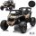 EKR Can-Am Buggy 4x4 1 személyes elektromos gyermek homokfutó fekete-krém (CANAM)