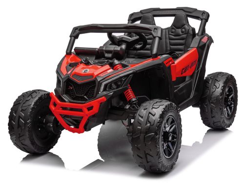 EKR Can-Am Buggy 4 x 4 1 személyes elektromos gyermek homokfutó 30 kg-ig piros (CANAMBUGGYPIROS) 