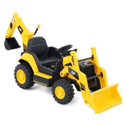   Hecht Cat BackHoe kotró markológép mozgatható kanál 2 x 30 W 30 kg-ig sárga (CATBACKHOEYELLOW)
