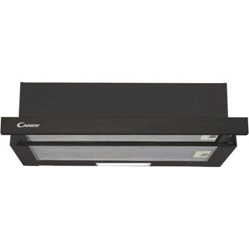 CG Candy beépíthető kihúzható páraelszívó 60 cm fekete (CBT6252B1) 