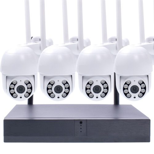  Hafiejet 5G Smart NVR Kit Wifis 4 kamerás biztonsági rendszer vezeték nélküli (CH23104) (1671) 
