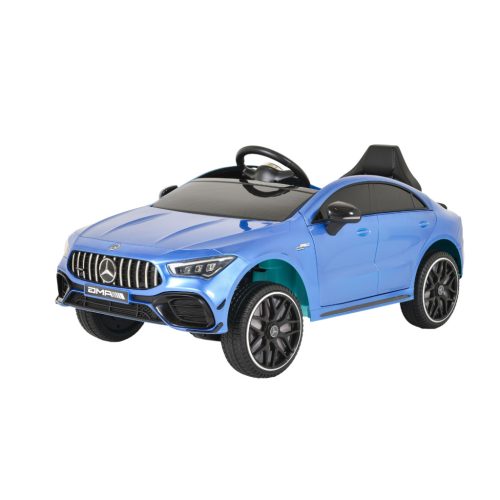 EKR  Mercedes-Benz AMG CLA45 1 személyes elektromos gyermek kisautó kék  (CLA45KEK)