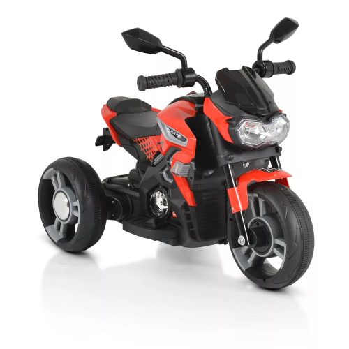 EKR Colombo 3 kerekű 2 motoros elektromos gyermekmotor 25 kg-ig piros (COLOMBO3PIROS) 
