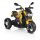 EKR Colombo 3 kerekű 2 motoros elektromos gyermekmotor sárga (COLOMBO3SARGA)